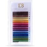 پالت مژه اکستنشن میکس رنگی دیبی DB