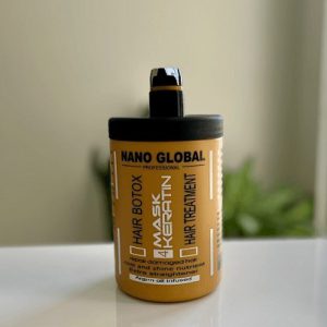 ماسک مو داخل حمام بدون سولفات نانو گلوبال 1000ml