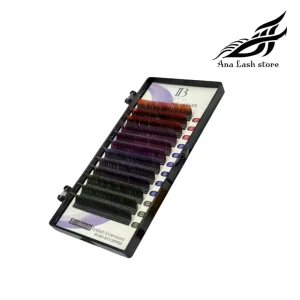 پالت مژه آمبره رنگی IB