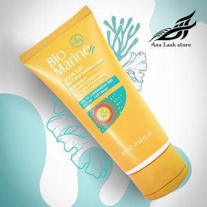 کرم ضد آفتاب روشن کننده و ضد چروک بایومارین با پوشش کرم پودری(بژ روشن)SPF+50